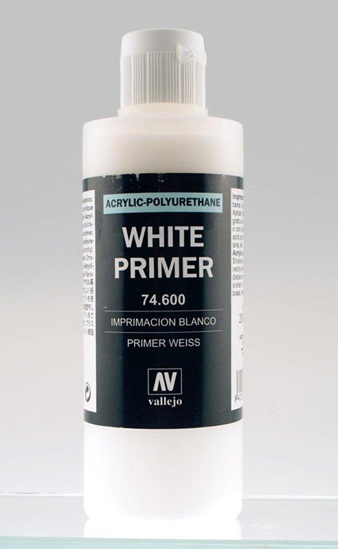 Apprêt de surface Vallejo 74600 Blanc 200ml.