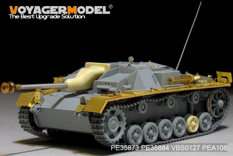 Voyager Model PE35873 WWII German StuG.III Ausf.C/D Basic for DRAGON 1/35 – zdjęcie 8