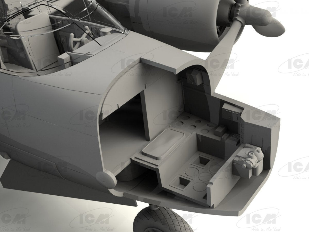 ICM 48288 A-26C-15 Invader avec pilotes et personnel au sol 1/48 – Bild 6