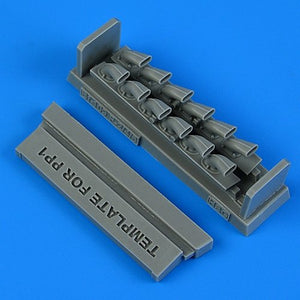 Échappement Quickboost QB32297 pour Bf 109F-2/4/6 (Hasegawa 1/32)