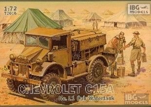 IBG 72016 Chevrolet C15A No.11 Cab Réservoir d'eau 1/72