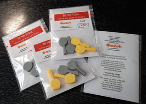 Omask 74801 Bouchons de puits de train d&amp;#39;atterrissage pour Bf 109 F/G/K (pour Eduard) 1/48  – immagine 3