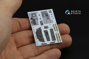 Intérieur imprimé en 3D et coloré sur papier décalcomanie Quinta Studio QD48184 La-11 (HobbyBoss) 1/48 – Bild 10