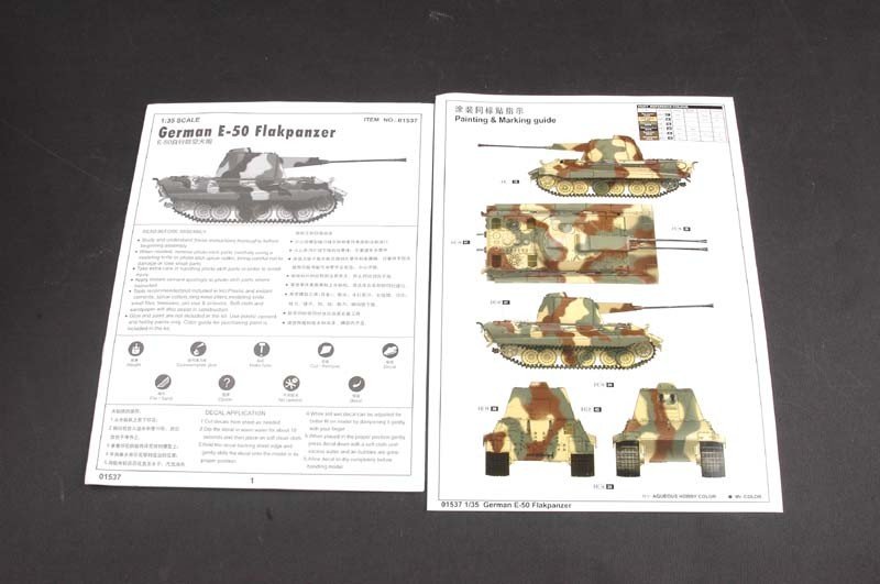 Trumpeter 01537 Flakpanzer allemand E-50 (1/35) – Bild 9