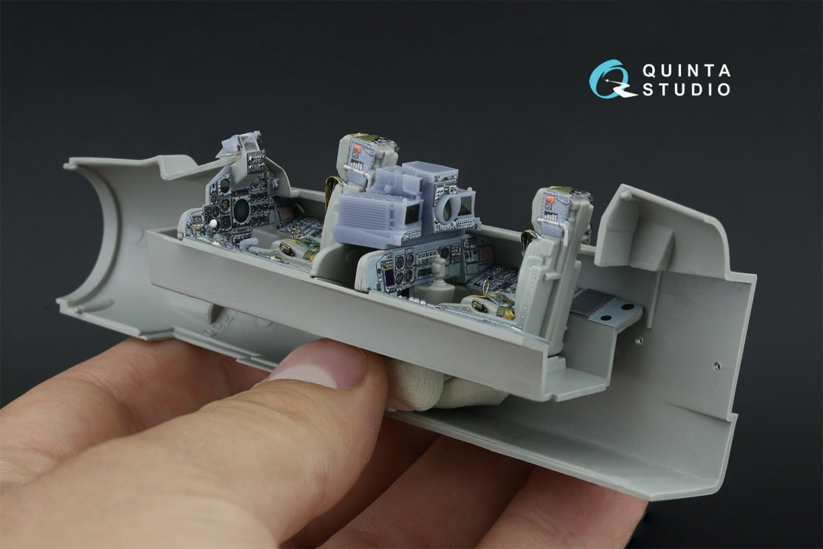 Quinta Studio QD+48518 Tornado IDS Intérieur coloré imprimé en 3D sur papier décalcomanie (Italeri) (avec pièces en résine imprimées en 3D) 1/48  – immagine 8