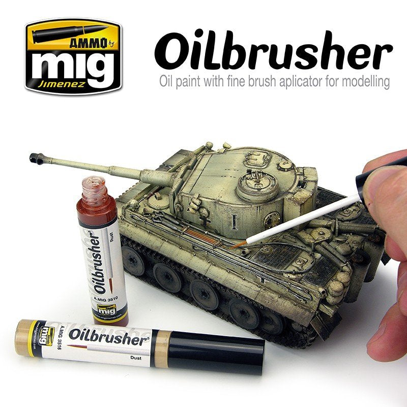AMMO Mig 3517 Oilbrusher BUFF 10ml. – zdjęcie 3