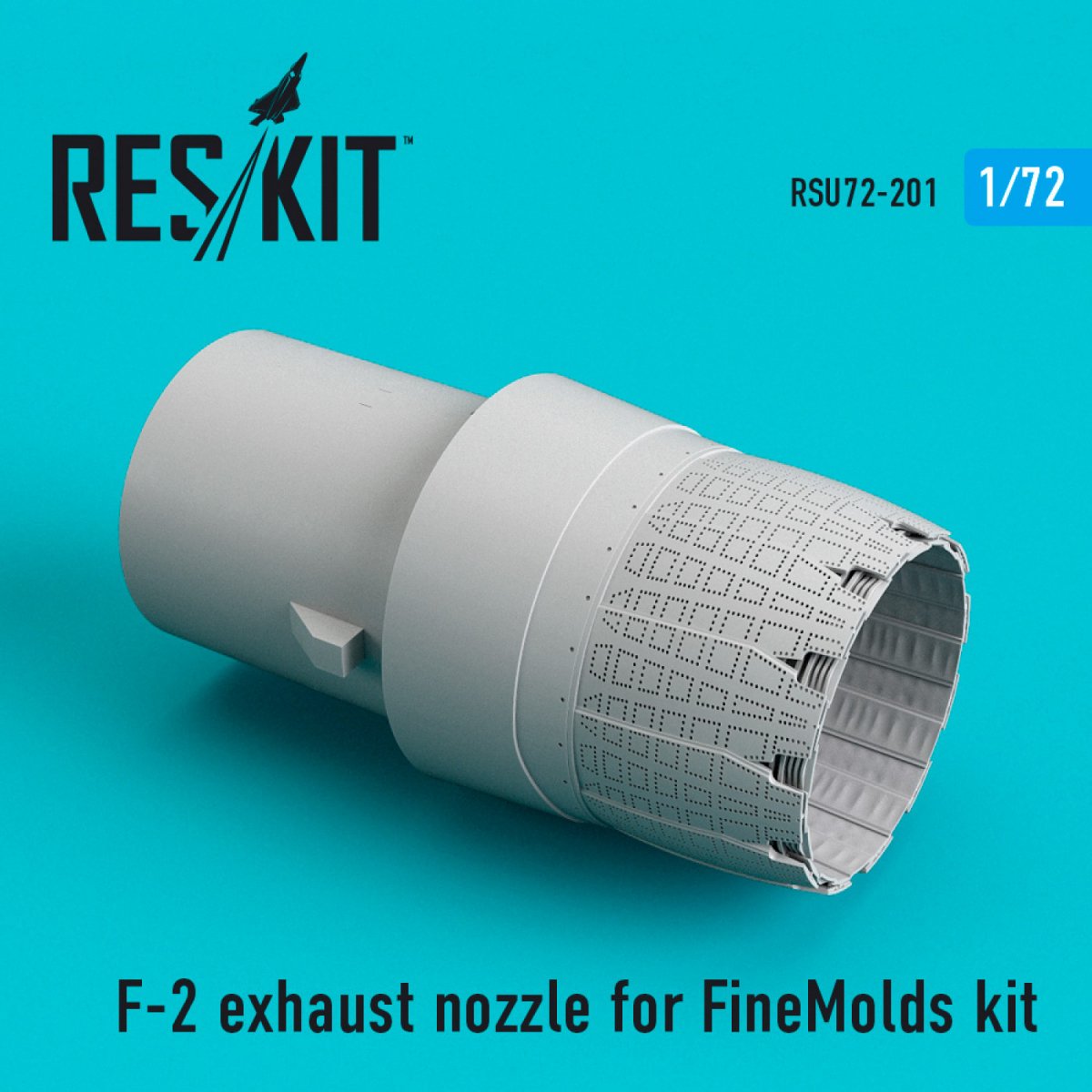 RESKIT RSU72-0201 Buse d'échappement F-2 pour kit Finemolds 1/72