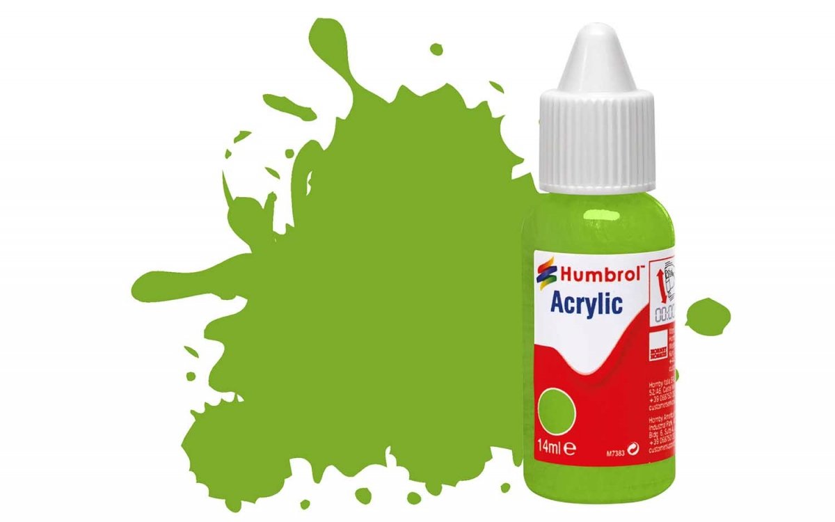 Humbrol DB0038 N° 38 Brillance Citron Vert - 14 ml.