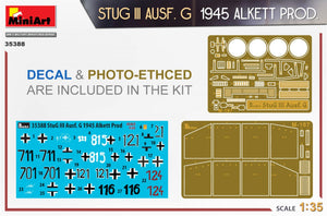 MiniArt 35388 STUG III AUSF. G 1945 ALKETT PROD. 1/35 – image 2