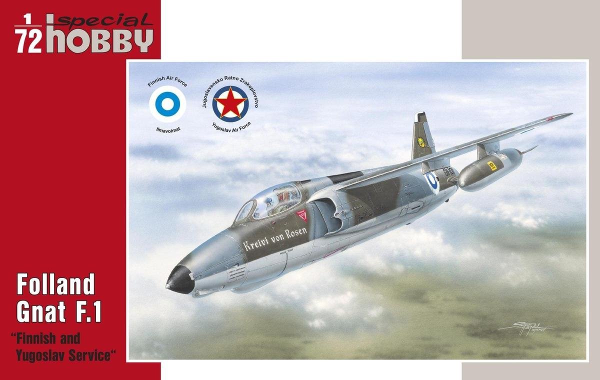 Hobby spécial 72137 Folland Gnat F. Mk. I Se finlandais et yougoslave 1/72