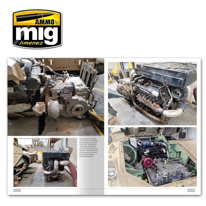 Munitions du Mig Jimenez 5952 M2A3 BRADLEY Véhicule de combat en Europe en détail VOL 2 (Anglais) – imagen 8
