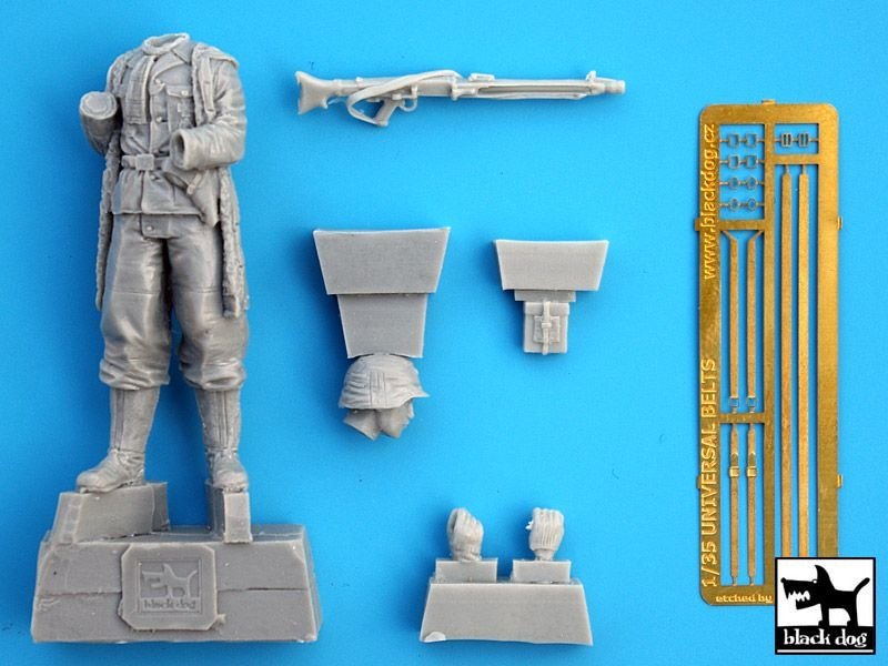 Black Dog F35022 Lieutenant grenadier Ardennes 1945 1/35 – image 3