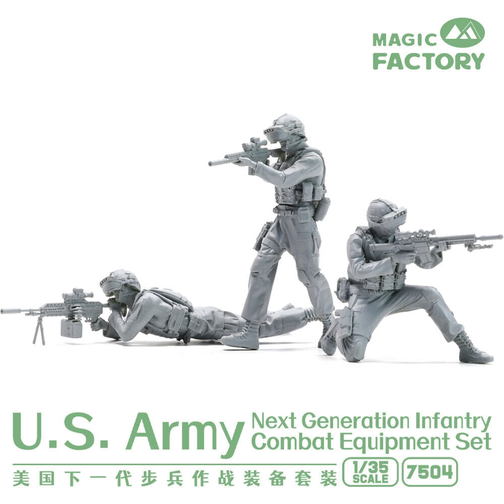 Ensemble d'équipement d'infanterie de nouvelle génération de l'armée américaine Magic Factory 7504 au 1/35