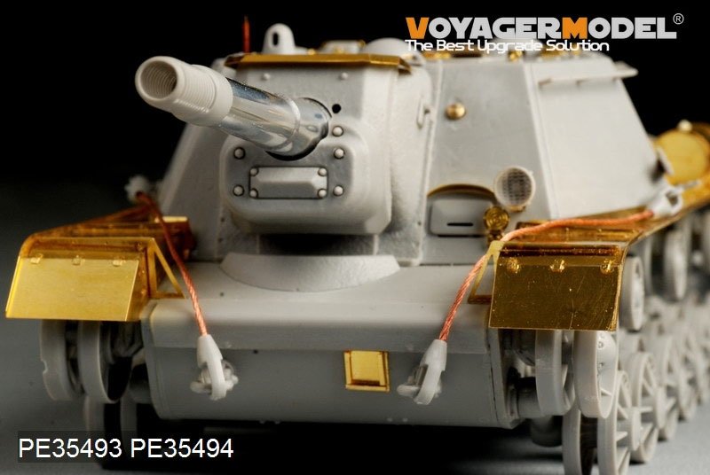 Maquette Voyager PE35493, SU-152 soviétique de la Seconde Guerre mondiale (version de base, fin de production) pour TRUMPETER 05568, échelle 1/35 – Bild 9