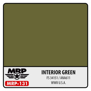 Peinture MR. Paint MRP-131 VERT INTÉRIEUR ANA 611 30 ml
