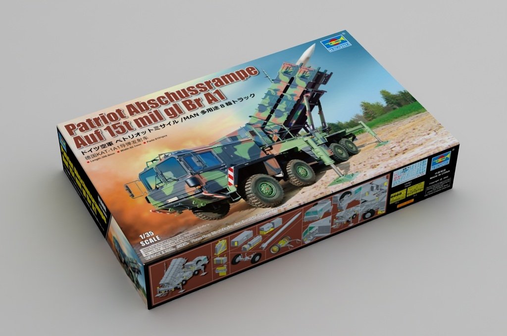 Trumpeter 01088 Patriot Abschussrampe auf 15t mil gl Br A1 1/35 – Bild 2