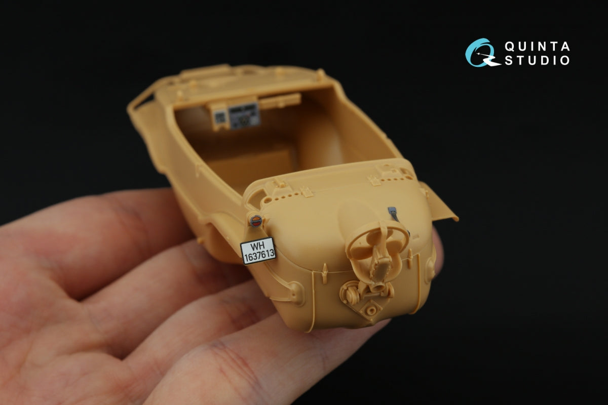 Quinta Studio QDS-35145 Schwimmwagen Type 166 3D-Printed &amp;amp; coloured Interior on decal paper (Tamiya) (Small version) 1/35 – zdjęcie 7