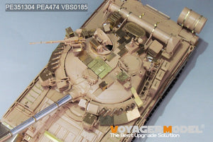 Lance-fumigènes Voyager modèle PE351304 pour char de combat principal russe moderne T-80UK (compatible RFM 5115, échelle 1/35). – image 14