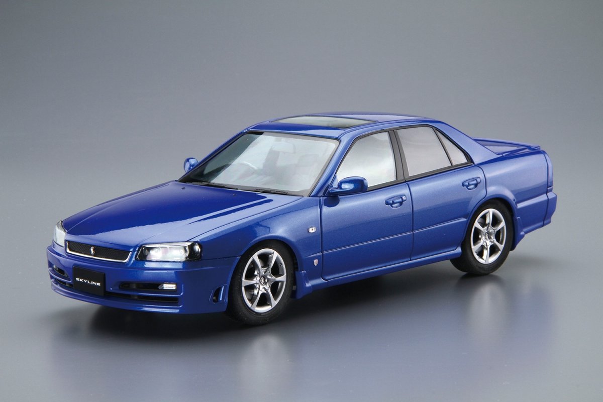 Aoshima 05533 NISSAN ER34 SKYLINE 25GT TURBO &amp;#39;01 1/24 – image 2