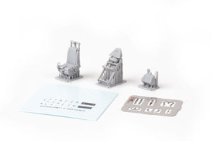 Siège éjectable Eduard 672336 F-35A (impression Tamiya 1/72)