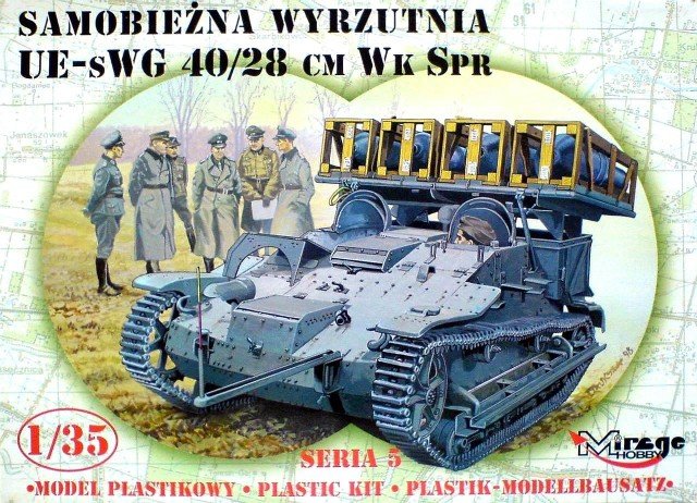 Mirage Hobby 35518 UE(f)-sWG, lance-roquettes automoteur 40-28 cm Wk Spr (1/35)