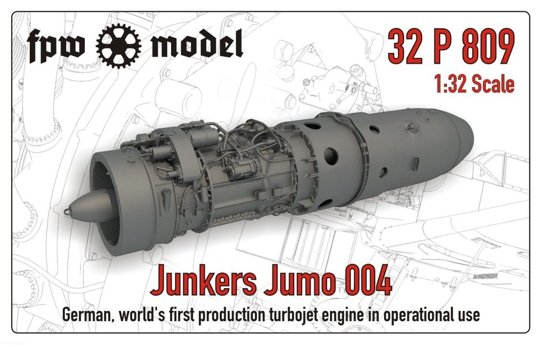 FPW Modèle 32P809 Junkers Jumo 004 1/32