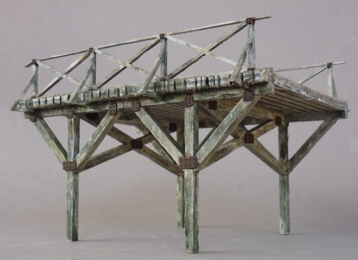 RT-Diorama 35546 Pont en bois 1/35  – Bild 9