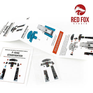 Red Fox Studio QS-32115 F-104G Starfighter (pour kit Hasegawa) 1/32 – Bild 3