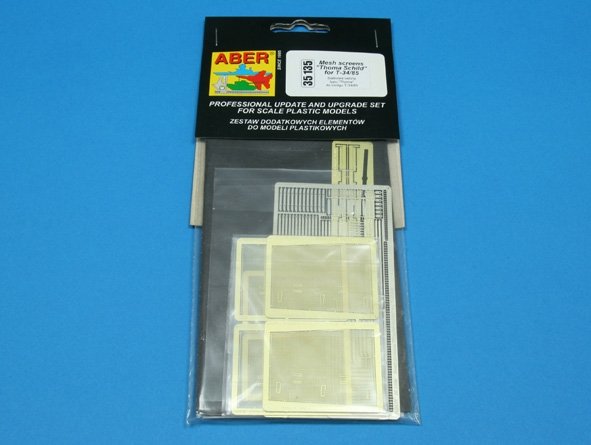 Grilles de protection Aber 35135 Thoma pour char T-34/85 (1/35)  – image 3