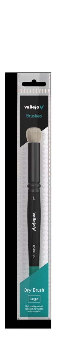VALLEJO B07003 - Brosse - Sec - Cheveux naturels secs - Grande