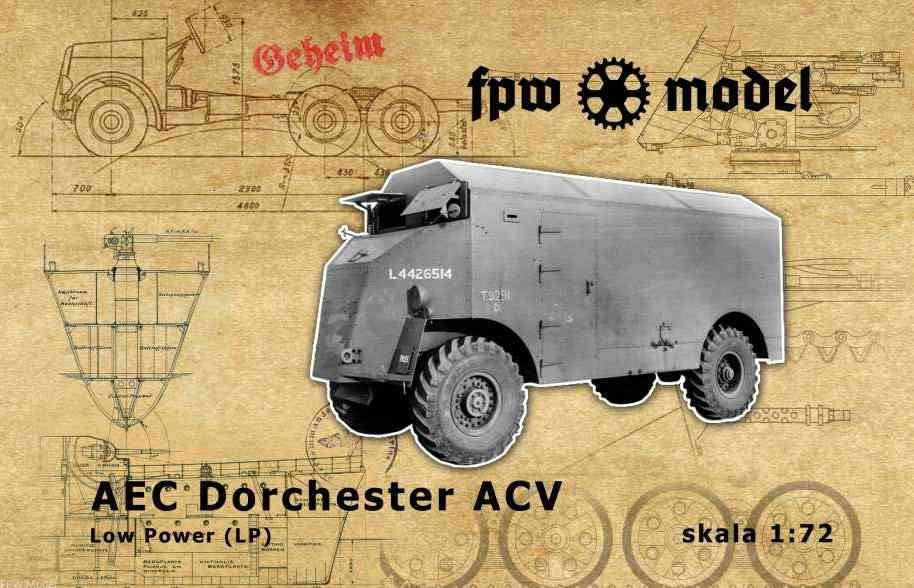 Maquette FPW 72008 AEC Dorchester 4x4 LP 1/72
