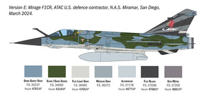 Italeri 2839 Mirage F1 C/CR 1/48 – image 6