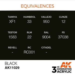 AK Interactive AK11029 Noir 17ml – Bild 3
