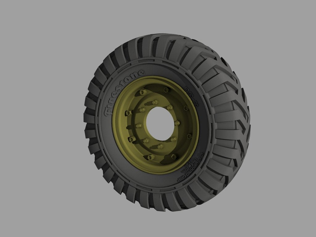 Panzer Art RE35-263 Roues de route Humber Mk IV AC (Firestone) 1/35 – image 3