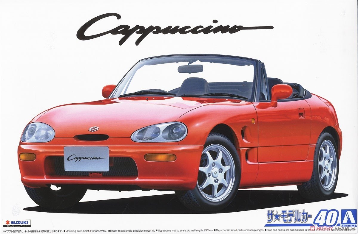 Aoshima 05914 Suzuki EA11R Cappuccino 91 1/24 