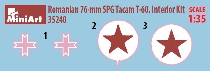 MiniArt 35240 KIT INTÉRIEUR SPG TACAM T-60 ROUMAIN 76 mm 1/35 – immagine 12