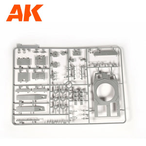 AK Interactive AK35504-A PZ.KPFW.IV AUSF.D AFRIKA KORPS + DAK PANZERFAHRER 1/35 – Bild 12