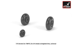 Armory Models AW72205 Dornier Do 17M/P/Z, roues Do 215 avec pneus lestés 1/72 – Bild 4