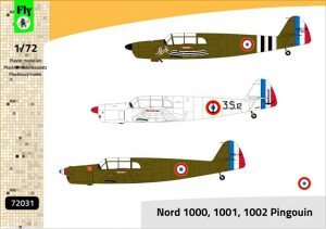 Fly 72031 Nord 1000,1001,1002 Pingouin 1/72