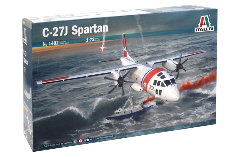 Italeri 1402 C-27J SPARTAN 1/72