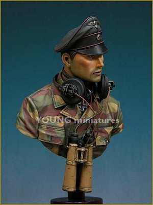 Young Miniatures YM1805 Officier de char SS Normandie 1944 1/10 – image 4