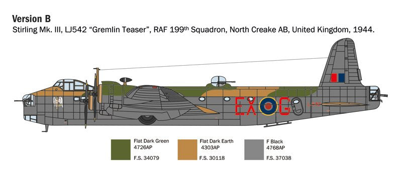 Italeri 1462 Stirling Mk. III 1/72 – image 7