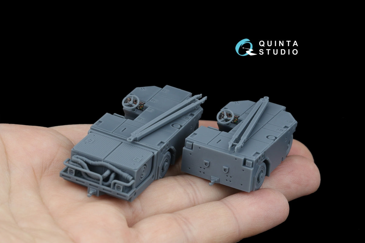 Quinta Studio QT72017 US NAVY AS32A-49 Tracteur de pont, version courte/longue, kit complet 1/72 – Bild 4
