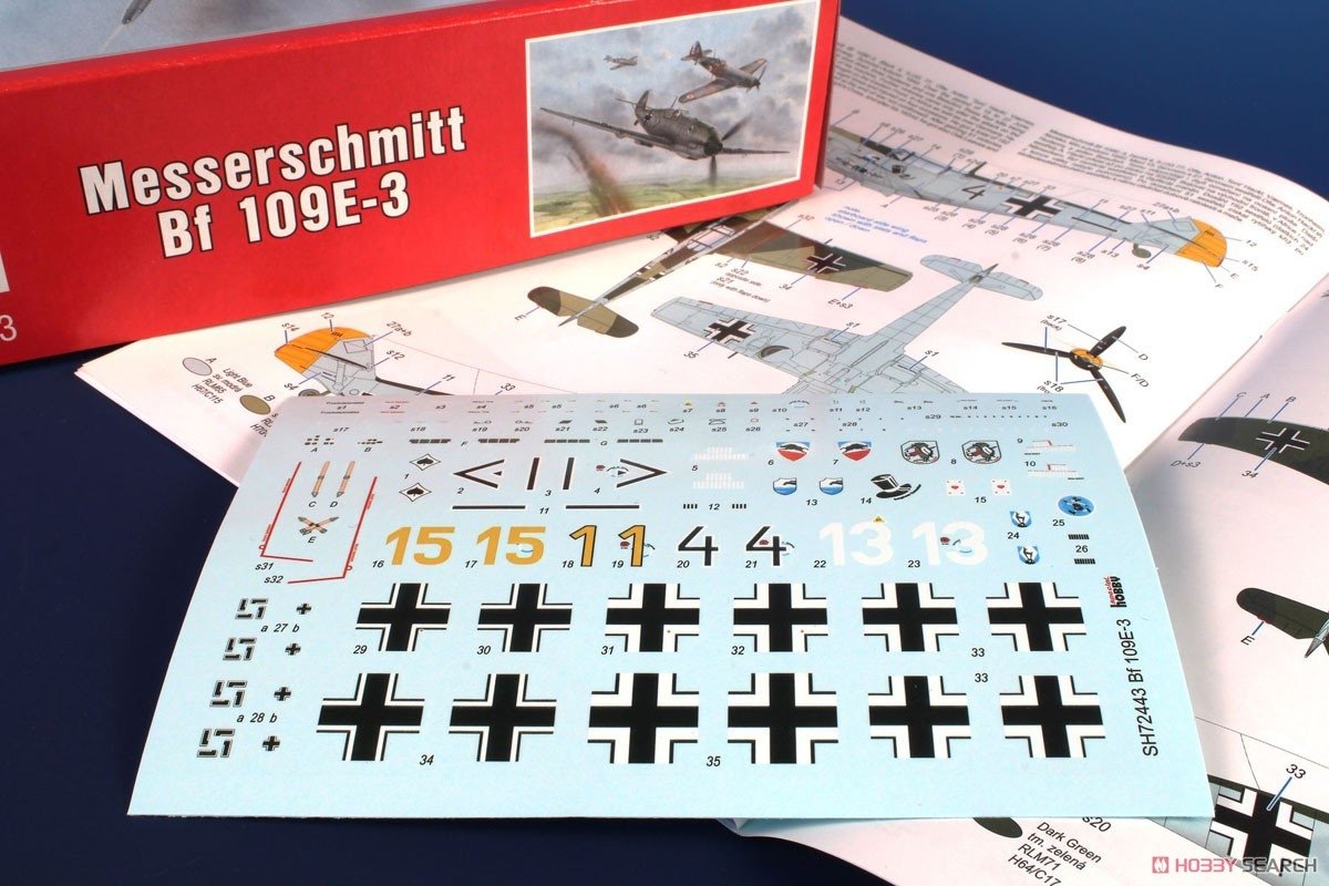 Special Hobby 72443 Bf 109E-3 1/72 – imagen 4