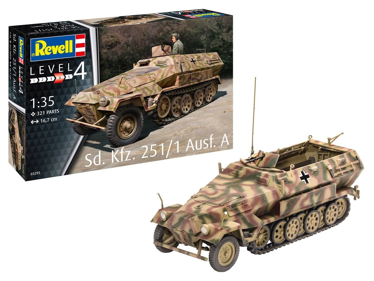 Revell 03295 SD. Kfz. 251/1 Ausf. Un 1/35