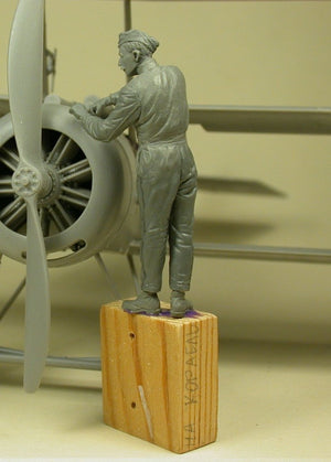 Copper State Models F32-025 RFC Air Mechanic repairing 1/32 – zdjęcie 3