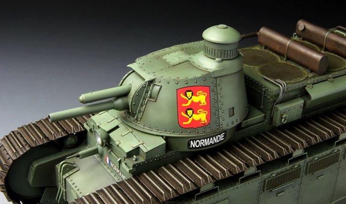 Maquette Meng TS-009 Char 2C Char super lourd français (1/35) – image 5