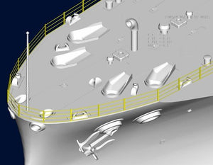 Trumpeter 03701 USS Arizona BB-39 1/200 – immagine 7
