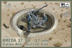Canon anti-aérien IBG 35009 Breda 37/54 (1/35)