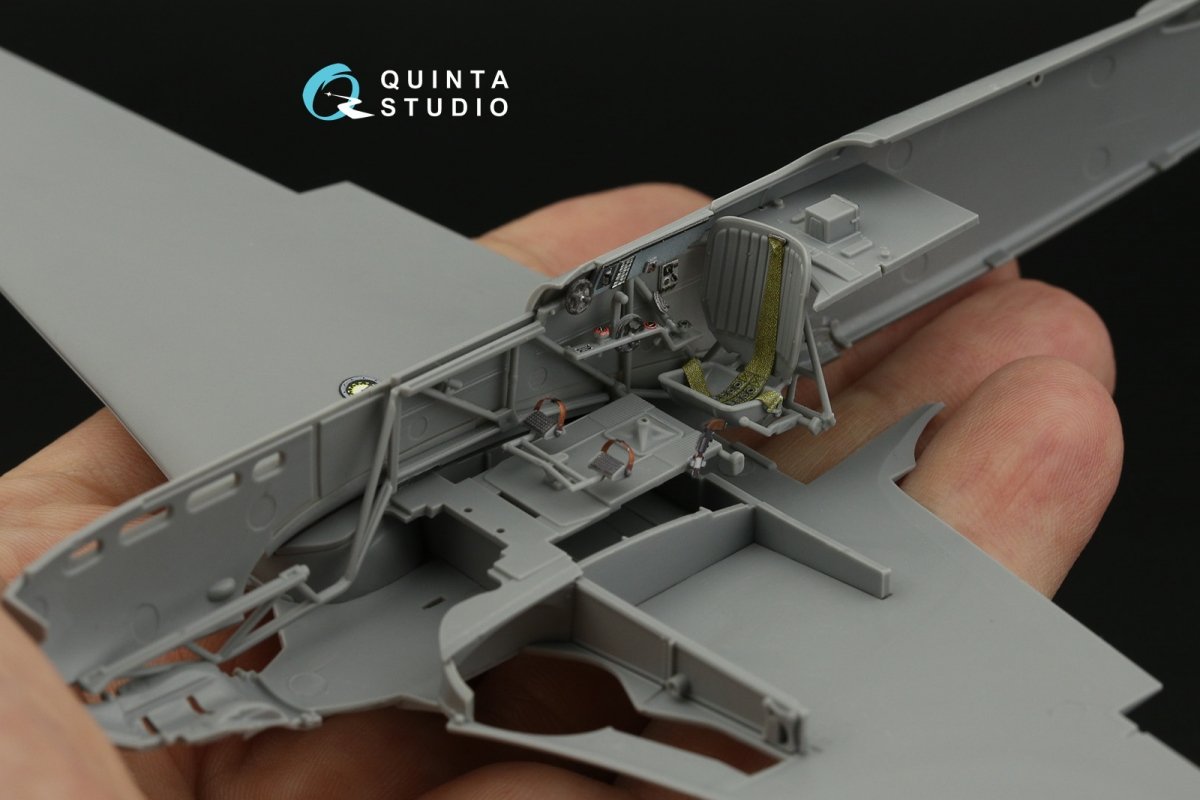 Quinta Studio QD48398 Yak-9T Intérieur imprimé en 3D et coloré sur papier décalque (Zvezda) 1/48 – immagine 10